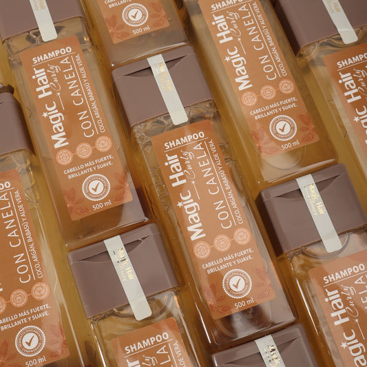 Shampoo con canela para Crespos Magic Hair