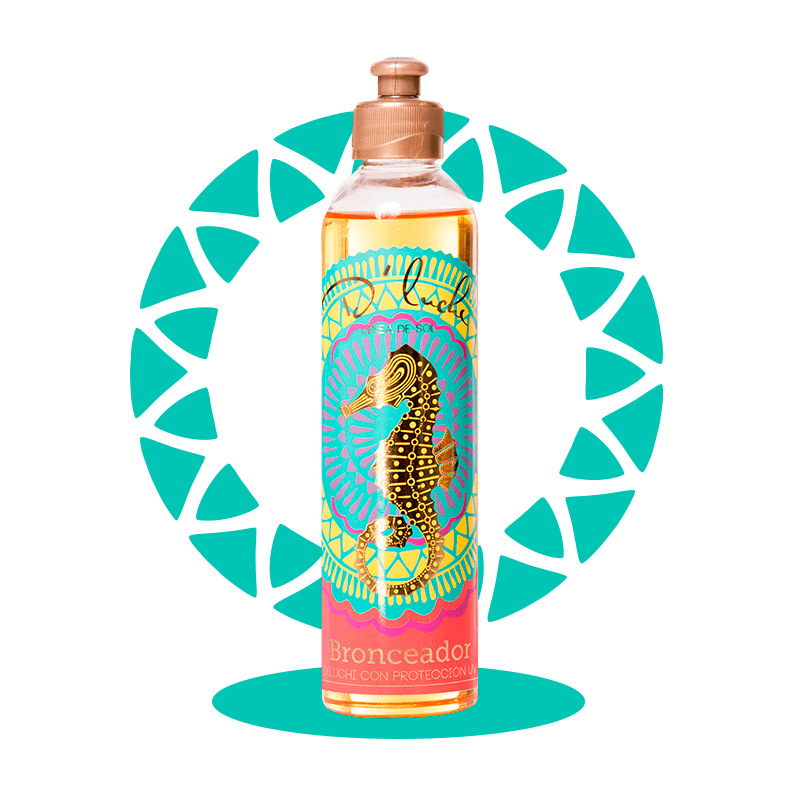 Aceite bronceador de zanahoria y canela D'Luchi