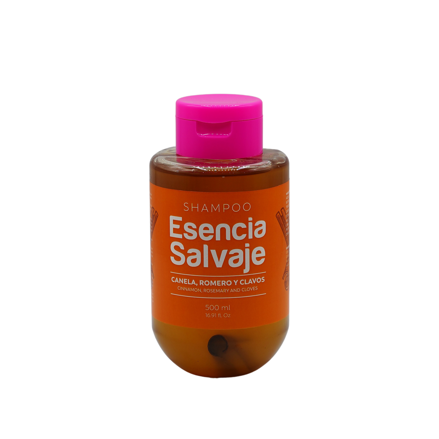 Shampoo de Canela, Romero y Clavos Fruto Salvaje