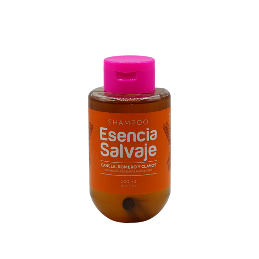 Shampoo de Canela, Romero y Clavos Fruto Salvaje